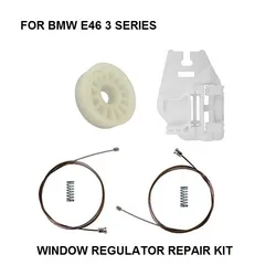 Regulator okna elektrycznego do naprawy zestaw do bmw E46 zestaw do naprawy regulatora okien z tyłu prawy 1998-2013