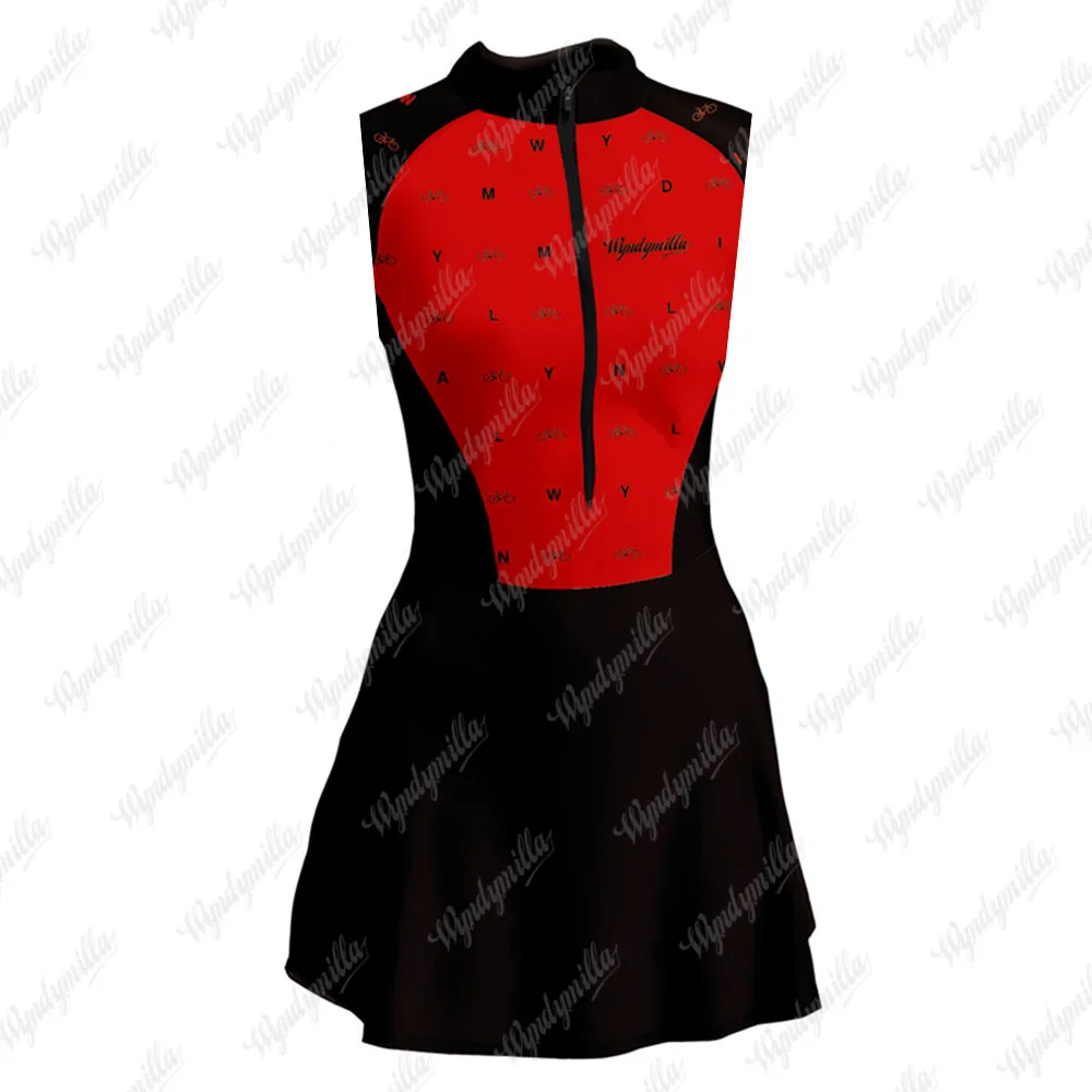 Cycling Skirt little dress Sleeveless Saia Dress Mtb Skirt Vestidinho Summer Bicycle Fashion Sexy Skirt roupa ciclismo Feminina