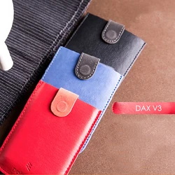 2022 DAX V3 Mini Slim Portable Card Holders Pulled Design Men Wallet Gradient Color 5 Cards Money Short Women Purse