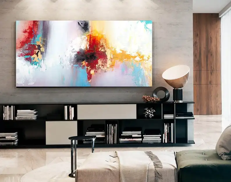 

Original Abstract Painting On Canvas Textured Horizontal Vertical Modern Extra Large Wall Art Abstract Paintings Canvas Art