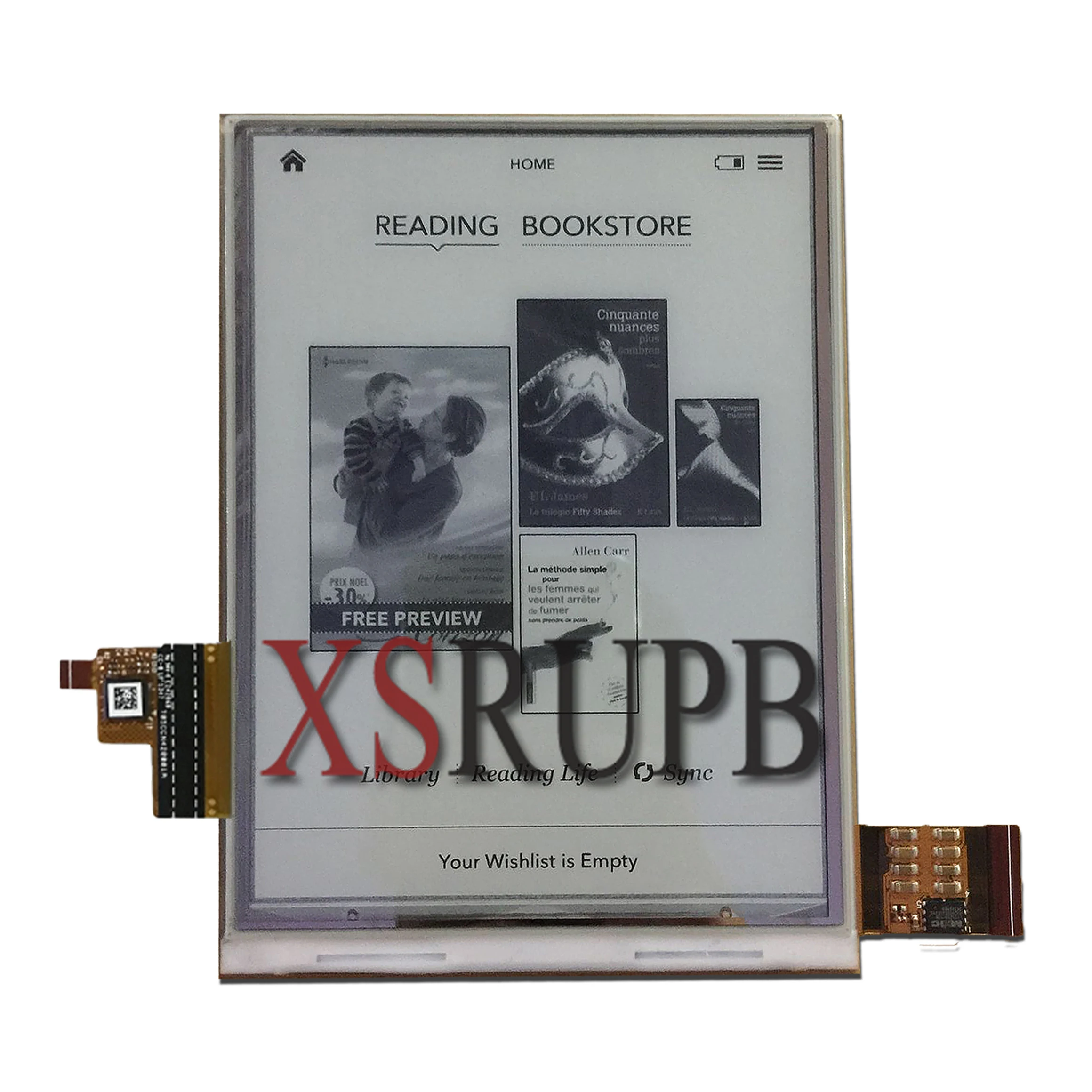 Original 6 inch ED060XD6 eink LCD Display screen for ebook reader with touch