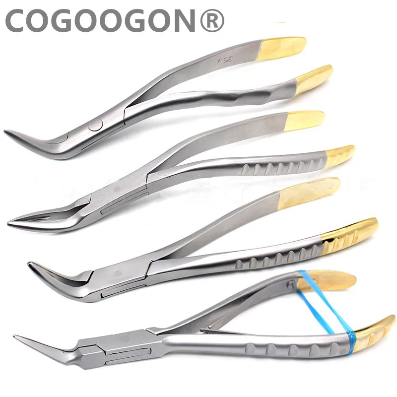 

Dental Root Fragment Minimally Invasive Tooth Extraction Forcep Tweezers Curved Maxillary And Mandibular Tooth Pliers