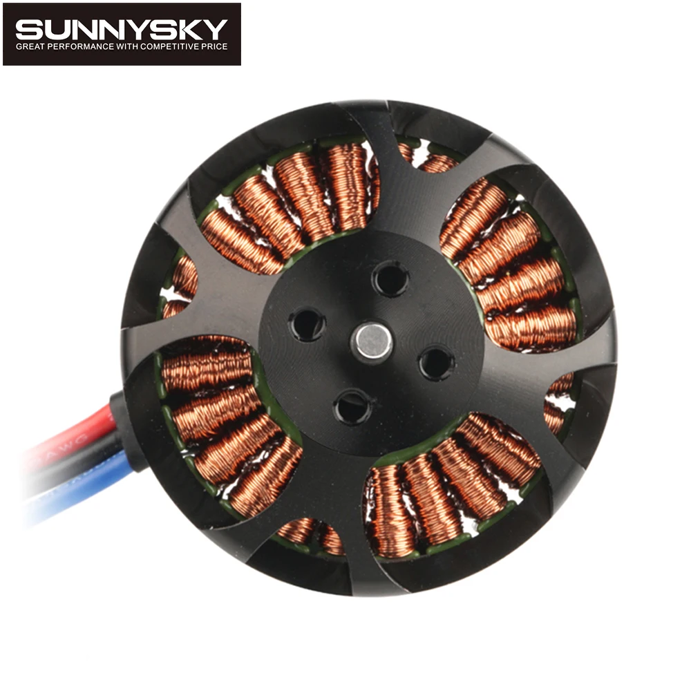 1 pz Sunnysky X4108S 380KV/480KV/600KV/690KV 4s 6S Outrunner motore a disco Brushless per aerei multirotore Drone FPV multiasse