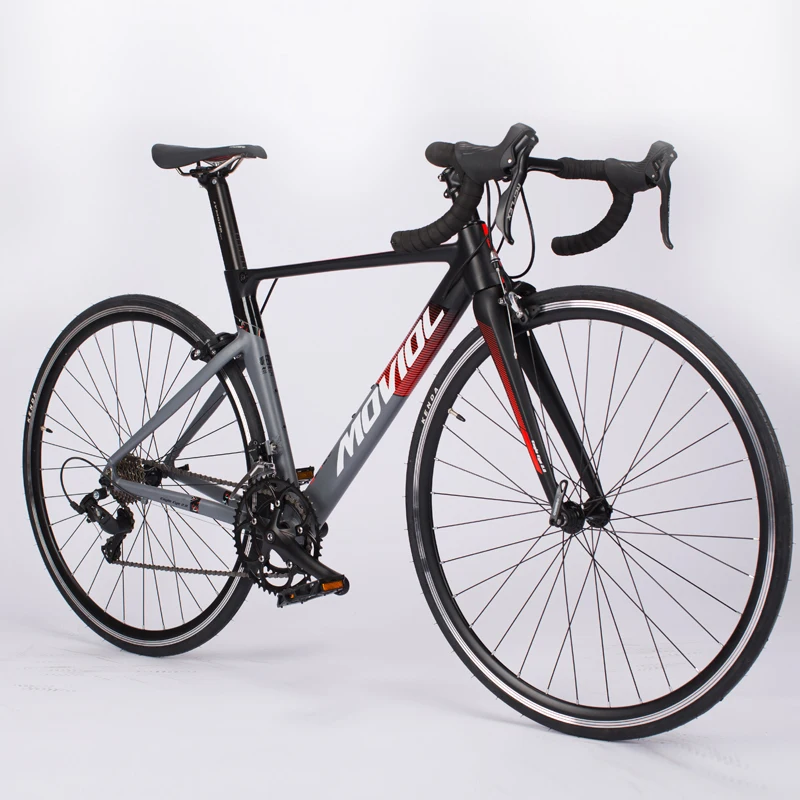 

Light Weight 700C Road Bike 16/18/22 Speed Carbon Fork V/C Brake Aluminum Alloy City Street Racing Bicycle for Adults R2000