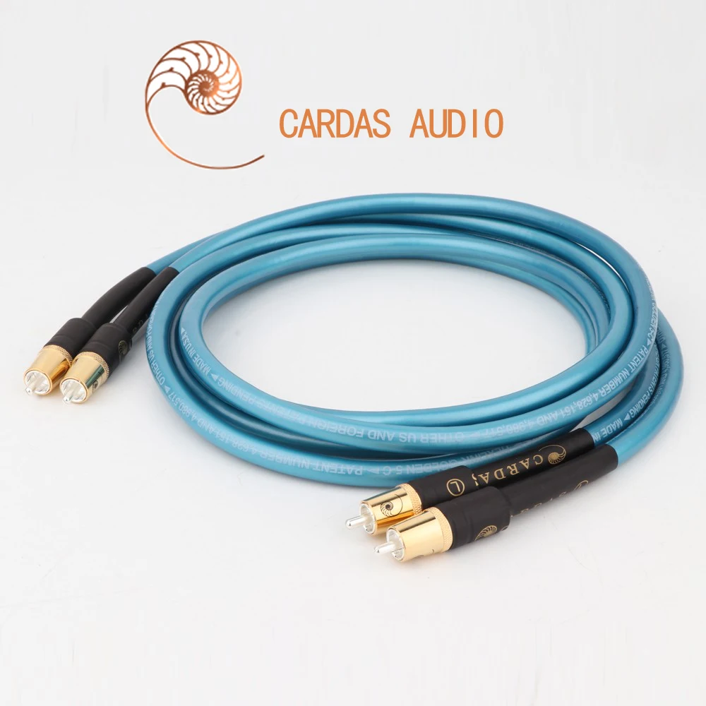 

Cardas Oxygen-free Copper + Silver-plated Shielding Hifi Audio Amplifier Canon Signal Cable Rca Lotus To Xlr Canon Audio Cable