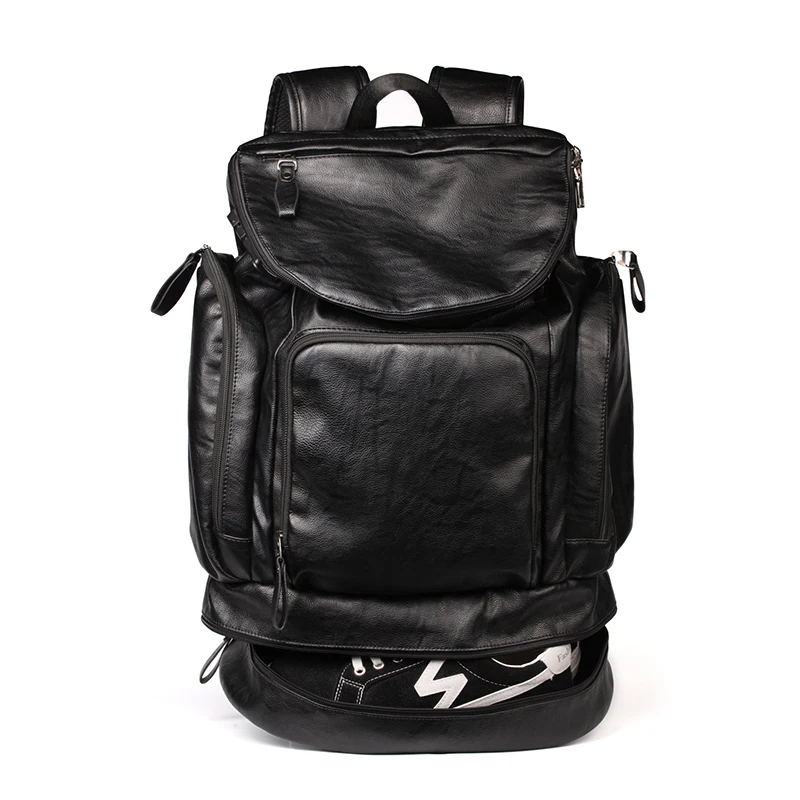 Men USB Charging Computer Backpack Waterproof Laptop Good Quality Travel Bag High capacity Solid Color Fashion Casual