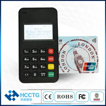 Visa Master PCI EMV L1 & L2 Gecertificeerde Bluetooth Wifi Betaling POS Terminal Bank Debet Creditcardlezer M6 PLUS