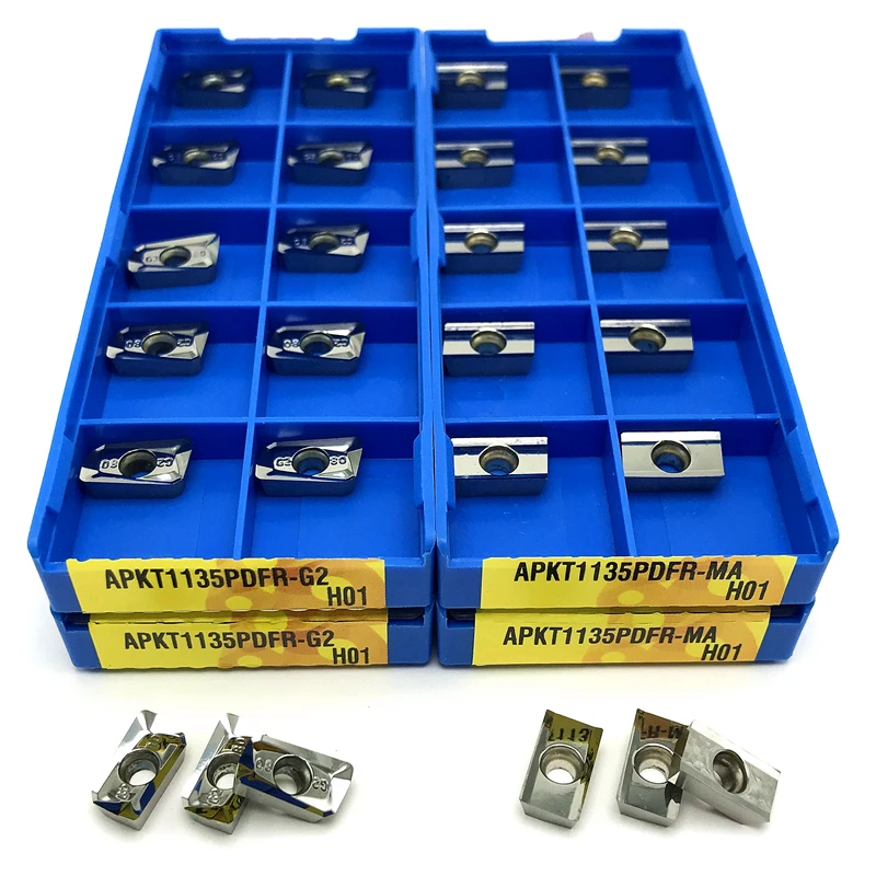APKT1135 PDFR G2 H01 อลูมิเนียมเครื่องมือเครื่องกัดเครื่องมือตัด CNC Turning INSERT Indexable เครื่องมือทองแดงการประมวลผล