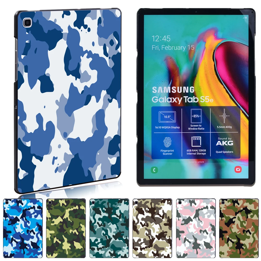 

Cool Camouflage Shockproof Slim Hard Shell Tablet Case for Samsung Galaxy Tab A A6/Tab A/Tab E/Tab S5E 7 9.7 10.1 10.5 9.6 Inch