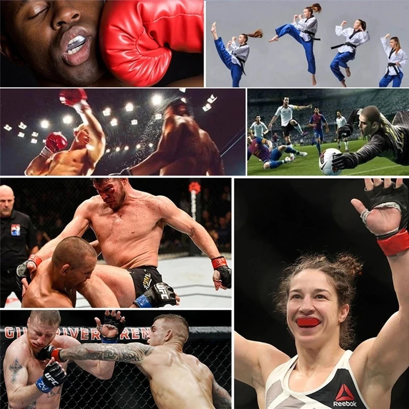 Silikon-Zahnschutz für den Nachtschlaf, Mundschutz für Rugby-Karate, Bruxismus-Schleifen, Boxschutz, kostenlose Formung – Detail 13
