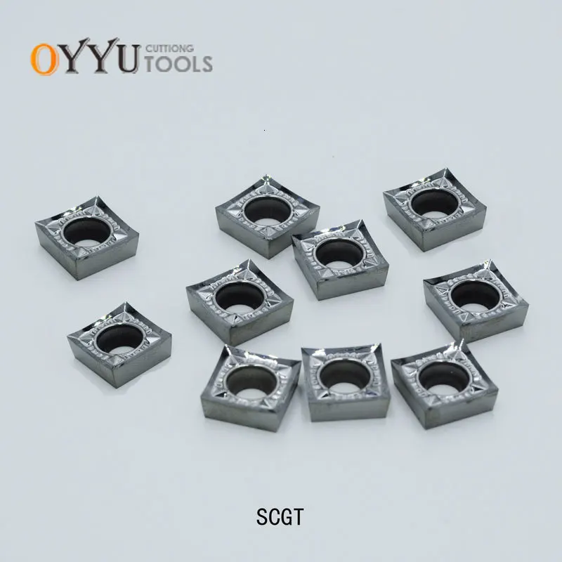 BEYOND SCGT09T302-AK H01 SCGT09T304 SCGT09T308 SCGT120404 SCGT120408 Aluminum Carbide Inserts Turning Tool CNC SCGT Lathe Cutter