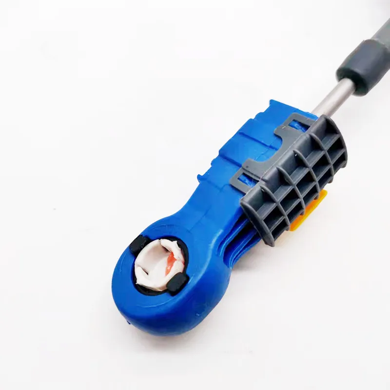Suitable for Peugeot 307 shift cable Citroen C5 C6 Peugeot 407 shift cable joint clip gear line buckle blue fixing card