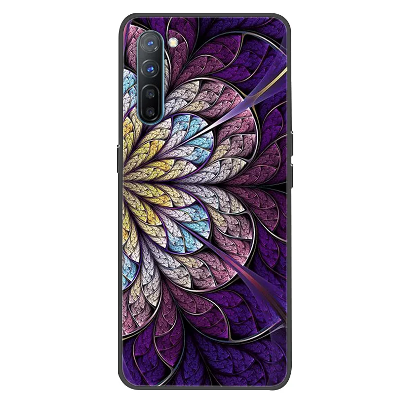 For OPPO Reno 3A Case marble Printed Soft Silicone Phone Cover For