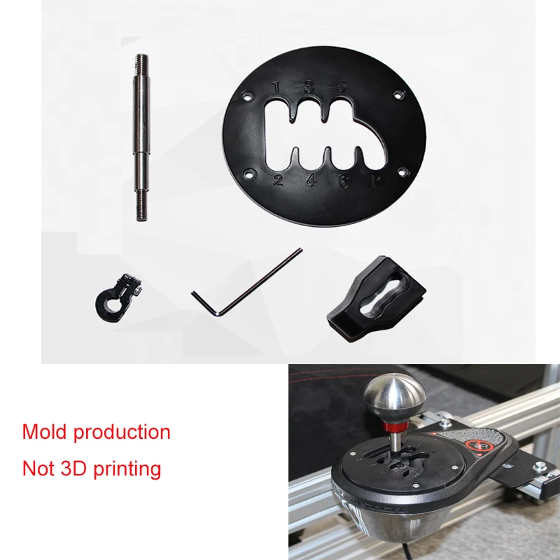 Mold Damping Short Throw/Short Shifter Mid Plate Real feel Modification Kit for Thrustmaster TH8A Gear Accessories Upgrade Mod