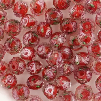 10顆全新歐洲彩色琉璃珠,穆拉諾塑膠Aolly吊墜,適合女孩DIY手鍊、手鐲、女士飾品,支持一件代發 10 最佳銷售 歐洲珠子 - №2