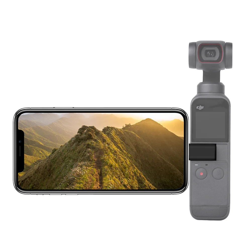 Adattatore per Smartphone DJI Pocket 2 Osmo Pocket IOS Lightning Micro USB-C Android positivo Standard dati inversi parti cardaniche