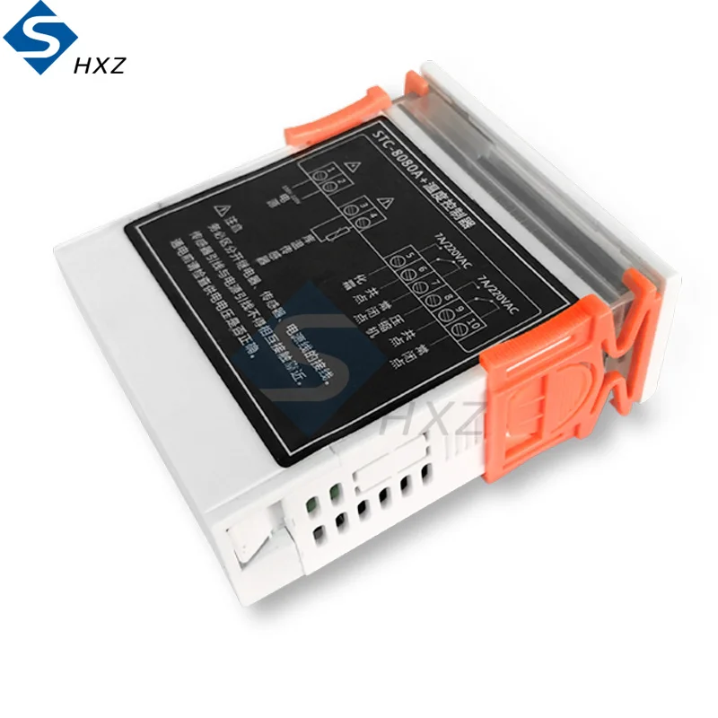 STC-8080A + الرقمية متحكم في درجة الحرارة تيار مستمر 12/24 فولت التيار المتناوب 220 فولت توقيت التلقائي تذويب ذكي ترموستات 10K/3435