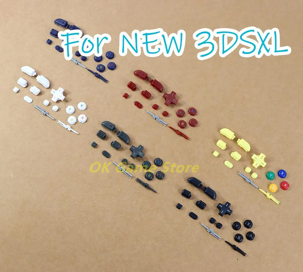 

20sets Replacement Original Complete For New 3DSXL 3DSLL D Pad ABXY L R ZL ZR Home ON OF Power Buttons For New 3DS XL LL