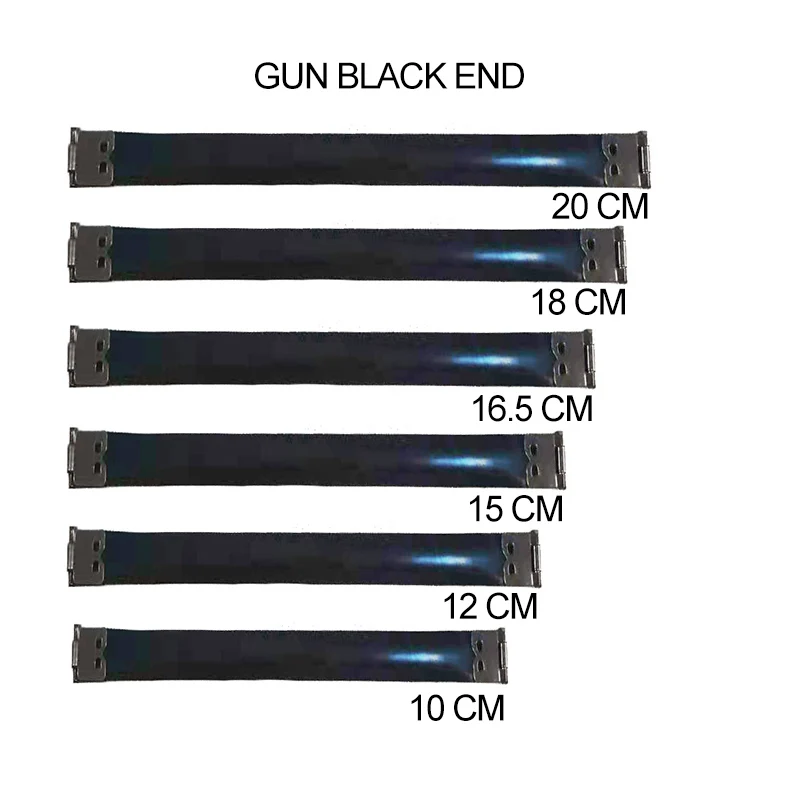 Metal Internal Flex Frame Purse Atacado Acessórios Bag Spring Clasp 4 cores 10cm-20cm