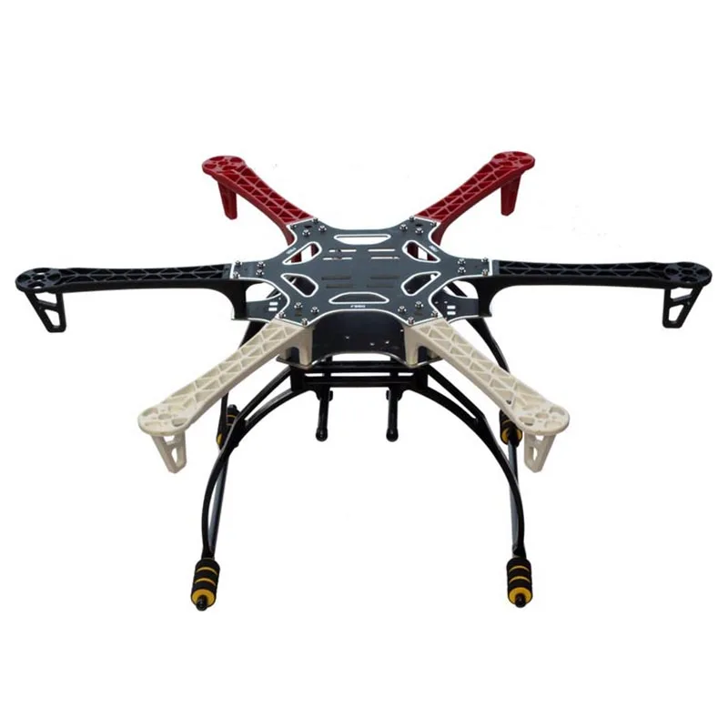 Hexa Frame Arm HexaCopter FPV F550 PCB with Landing Gear Gimbal Protector Battery Plate for Flamewheel F550 HJ550 Quadcopter