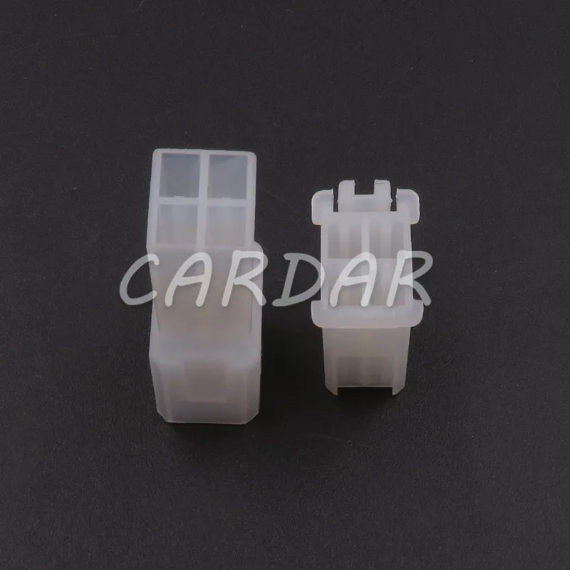 1 Set 4 Pin Automotive Electri Harness Electric Cable Connector Sockets AC Assembly MG610159 MG620160 - Detail 1