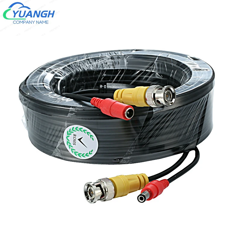 BNC CCTV Accessory BNC Video Power Cable For AHD CCTV Surveillance Camera Security System