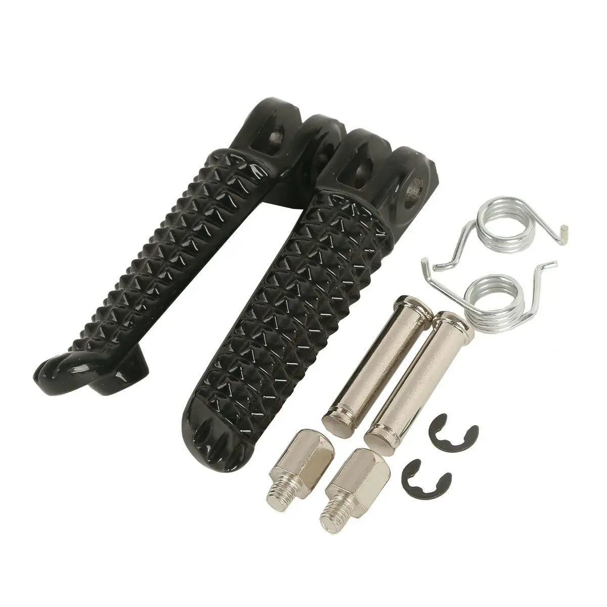 Motorcycle Front Rear Footrests Foot Pegs For Yamaha YZF R1 1998-2021 YZF R6 1999-2020 R6S 2003-2009