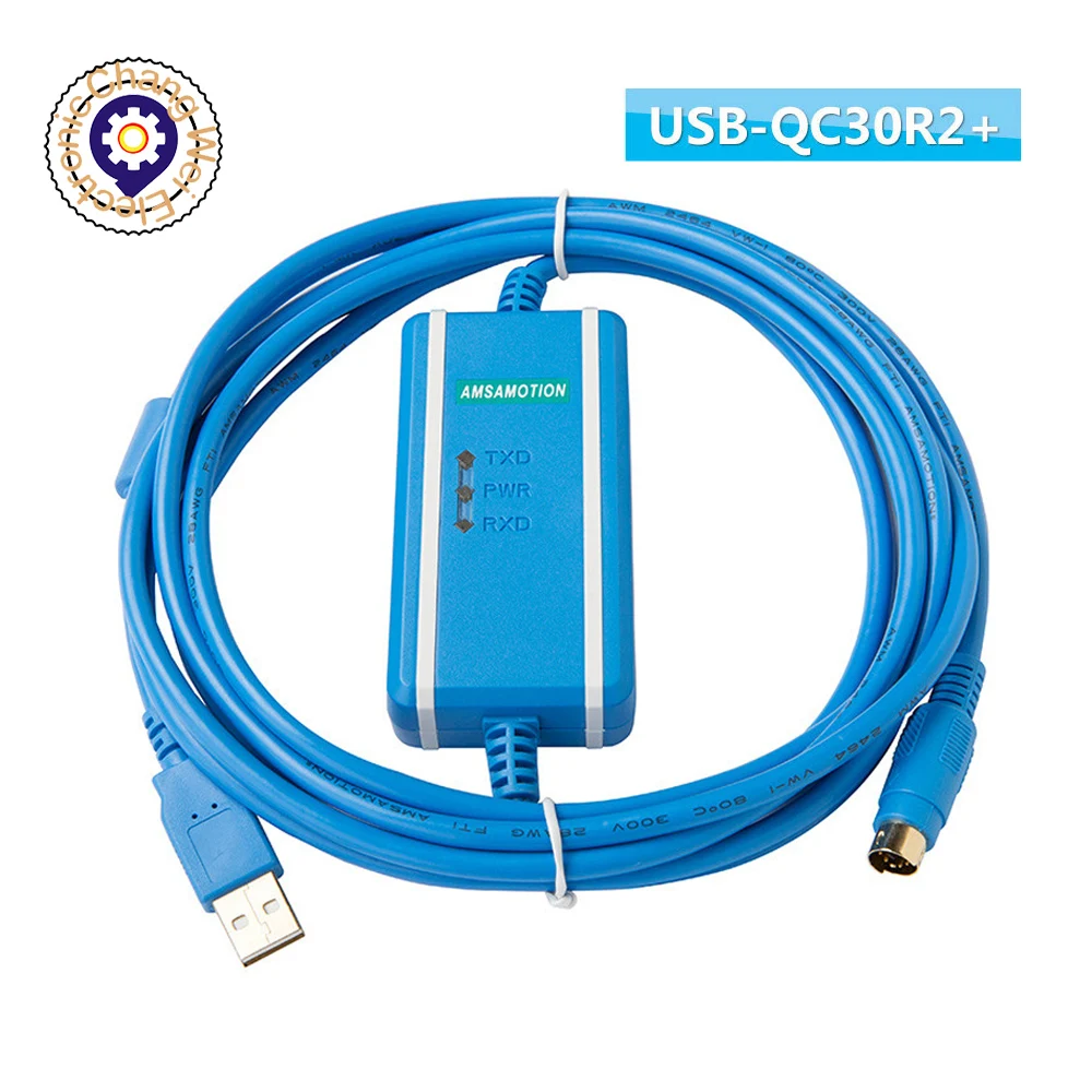 USB-QC30R2 + è adatto a isolamento fotoelettrico del cavo di comunicazione del download di dati del cavo di programmazione di serie di Mitsubishi Q