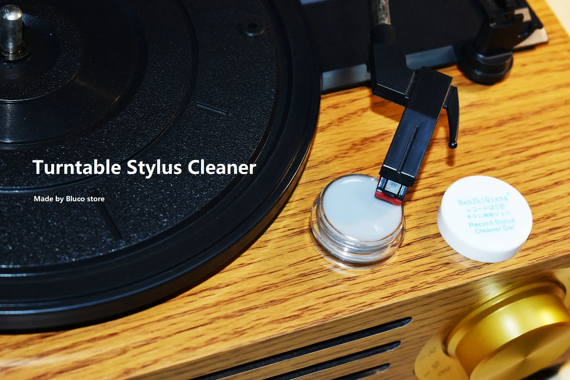 Professional ต่ำราคา/ราคา Phonograph สไตลัสทำความสะอาด Turntable ทำความสะอาด Victrola ฝุ่น Buster Turntable หัวแปรงทำความสะอาด