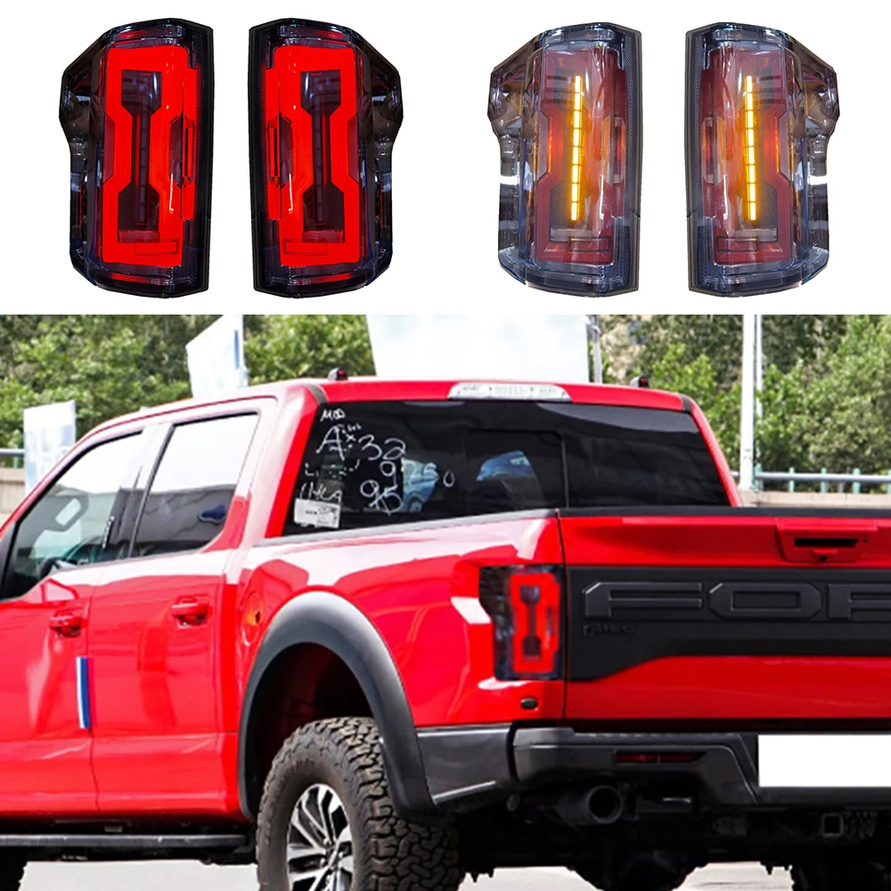 Car exterior tail Lights LED taillight for F-150 F150 2015-2019 Reverse Turn Signal Lights Rear Lamps off-road 4x4 auto parts