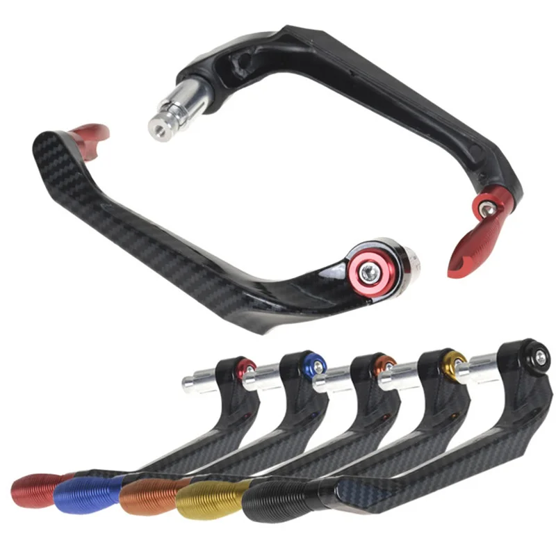 

CNC Carbon Fiber 7/8'' 22mm Motorcycle Handlebar Brake Clutch Levers Guard Protector Hand Guard For YAMAHA MT07 MT09 MT 07 09
