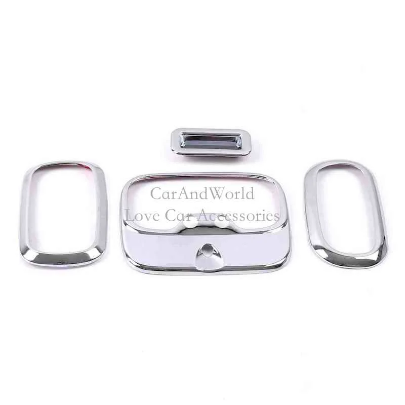 

ABS Chrome Read Light Lamp Frame Cover Roof Skylight Handle Trims For Jeep Compass 2011 2012-2014 Car Inner Moulding Accessories