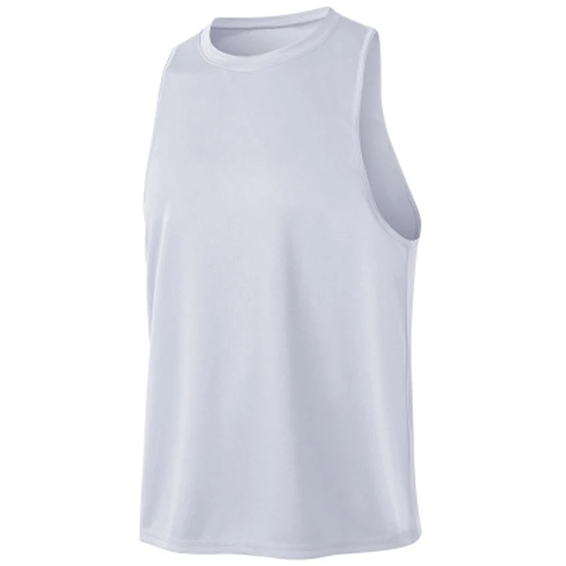 Men's Running Vest Running Training Vest Sleeveless T-shirt Quick-drying Top Men Jersey Clothing Sport Gym Rashguard Vest