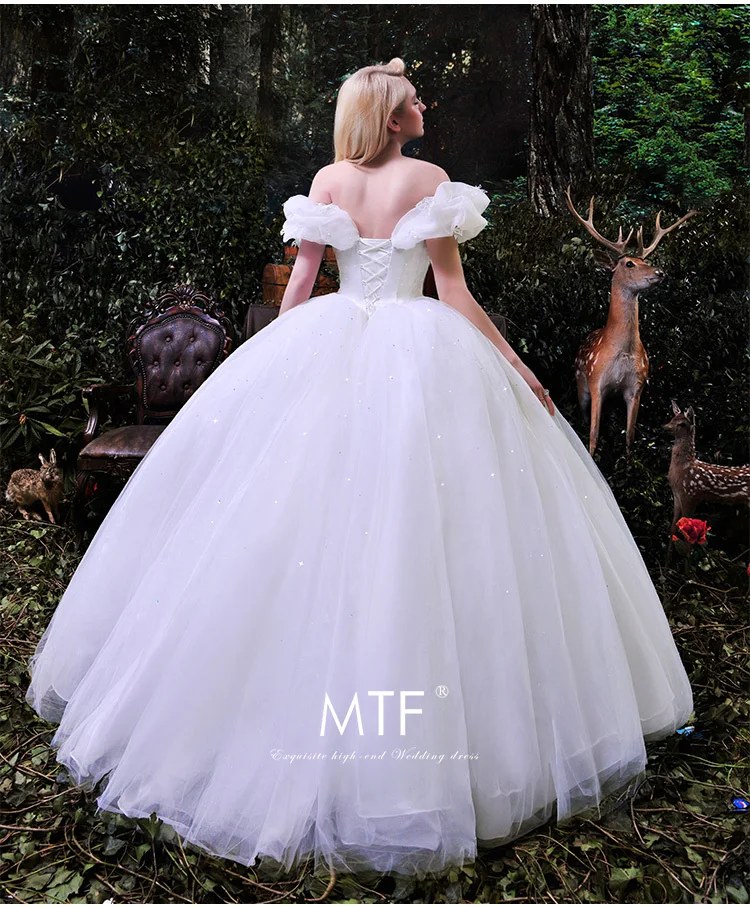 Robe de mariée papillon de film Cendrillon, robe de Rh, robes de mariée, nouveau costume, 2018