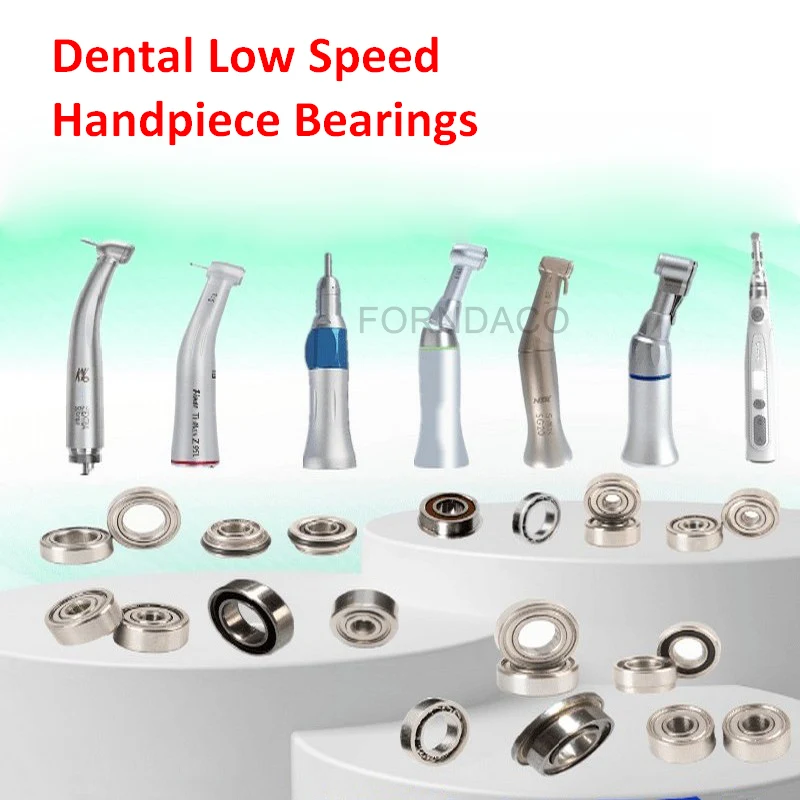 

10pcs Dental Low Speed Handpiece Bearing Planter Motor Bending Straight Parts For NSK KAVO WH SIRONA SINOL Stainless Steel