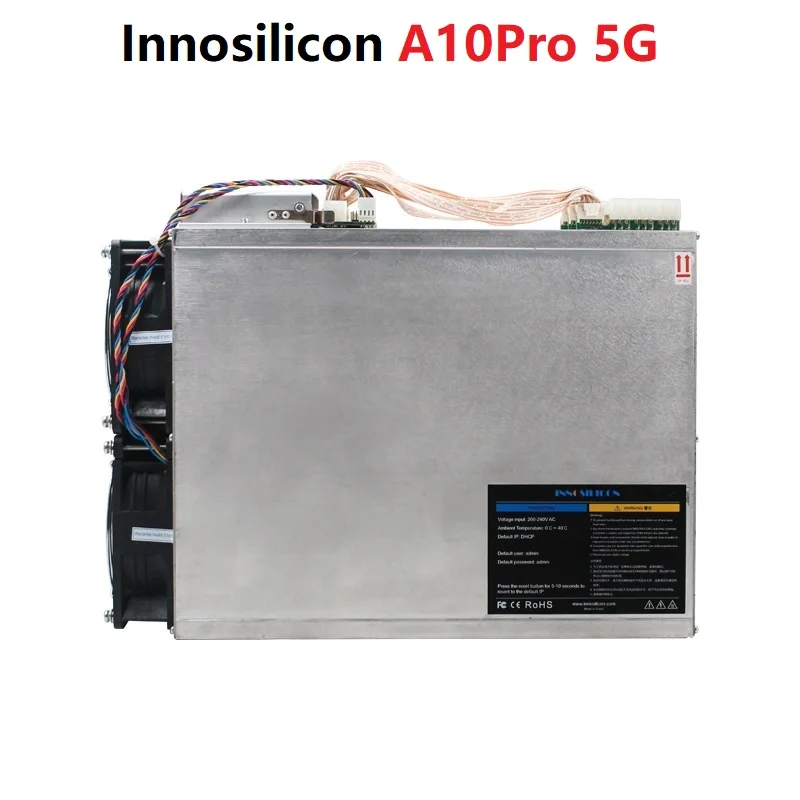 Minero A10PRO ETH Ethmaster Innosilicon A10 Pro 500Mh 5G con fuente de alimentación Miner ETH high Porfile