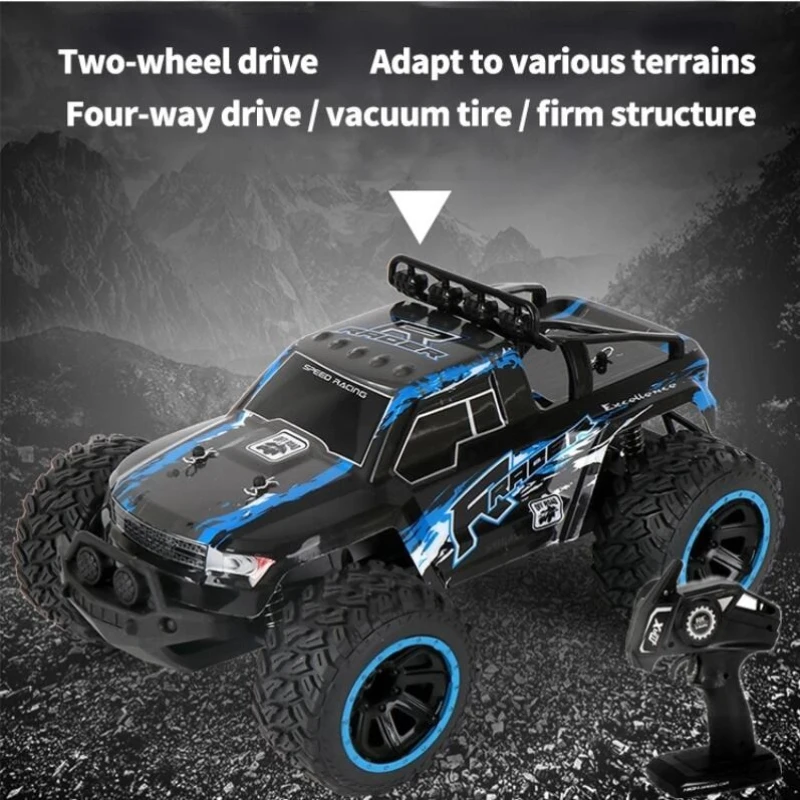 

Electric Remote Control RC Off-Road Climbing Car 2.4G All-Terrain Driving 2WD 1:14 High-Speed Remote Control Racing Kids Toys