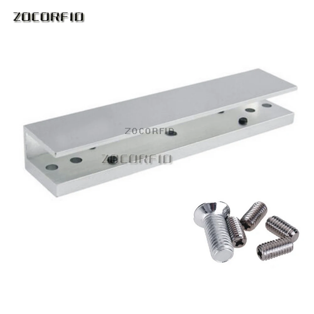 180kg 280kg Magnetic lock U shape bracket 350lbs frameless glass door Access Control System