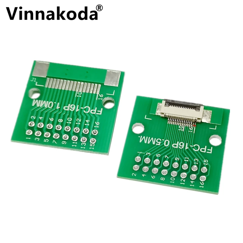 2 шт., плата адаптера FFC/FPC от 0,5 мм до 2,54 мм