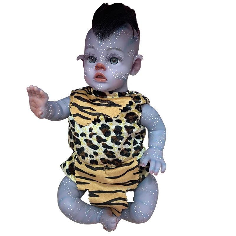 12inch Reborn Doll Hand Made High Quality Detailed Painting Fairy Avatar Dolls Lifelike Real Soft Touch Small Doll Cute  Baby