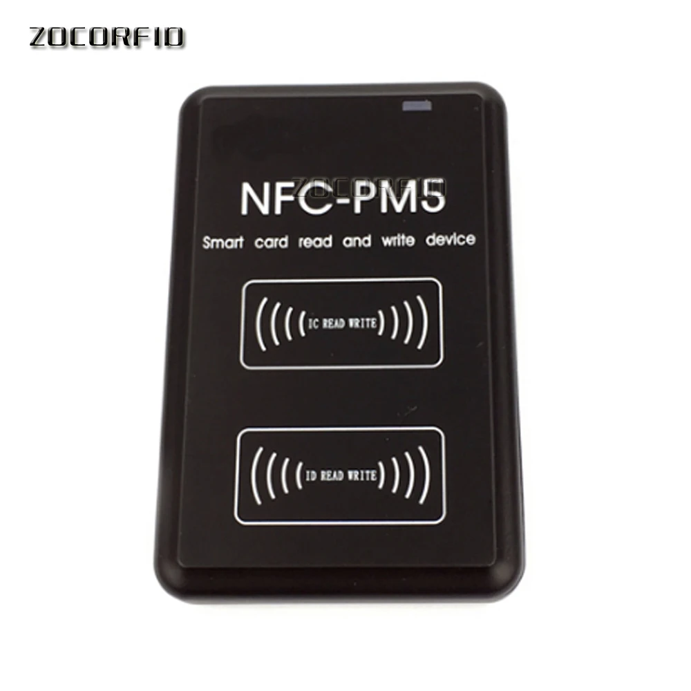 NFC-PM5 RFID NFC Copier IC ID Reader Writer Duplicator English Version Full Decode Function Smart Card Key