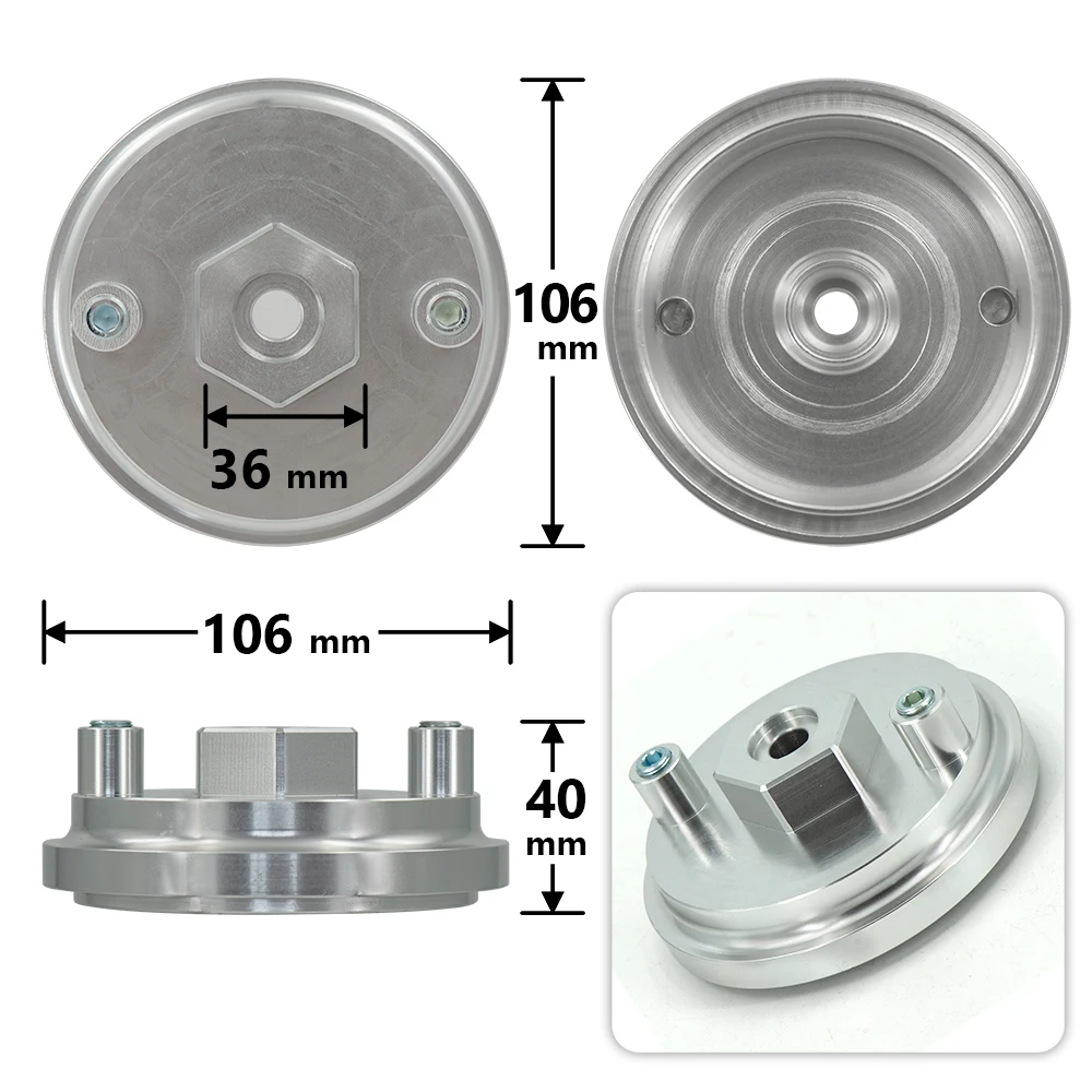 Tampa quente da capa do adaptador da venda para a carcaça do filtro de óleo 1/8npt sensor buraco terno para bmw 520i 525i,bmw e36 325i, bmw e46 m3