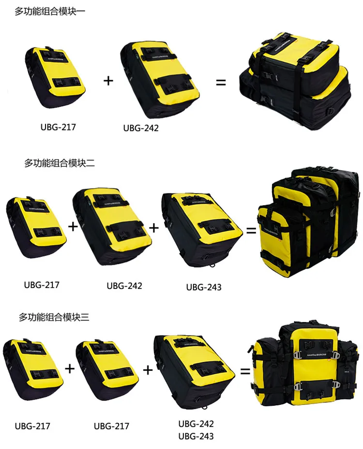 Waterproof Motorcycle Rear Seat Bag Moto Long-Distance Driving Journey Luggage Bag Motocross Backpack Saddle Bag 10L 20L 30L