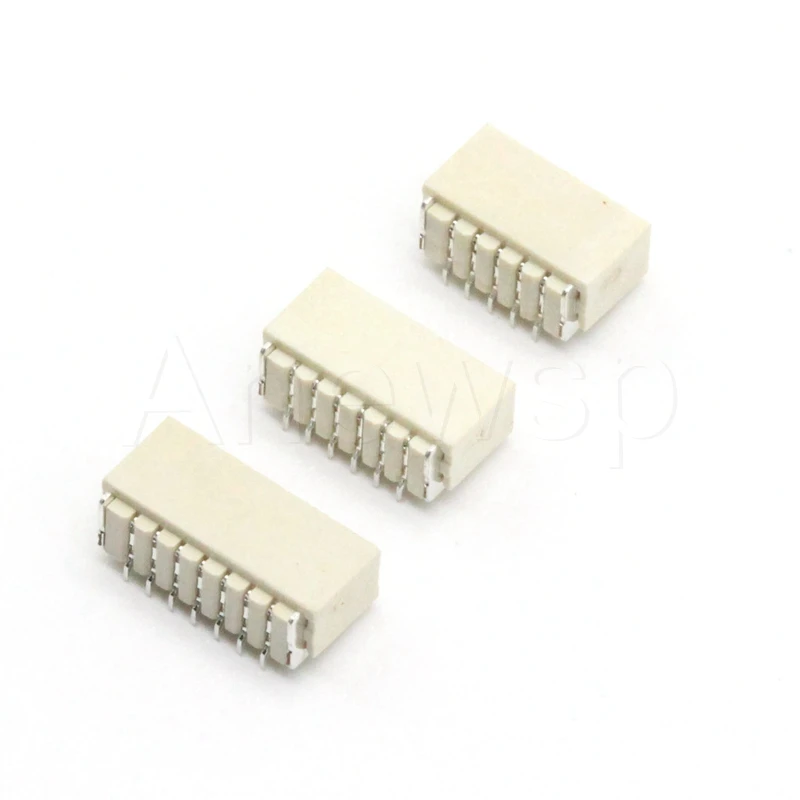 10PCS JST SH1.0 Connector SMD Vertical Type Socket Top Entry Wire-to-Board Receptacle 1.0MM pitch 2P 3P 4P 5P 6P 7P 8P 10P-12P