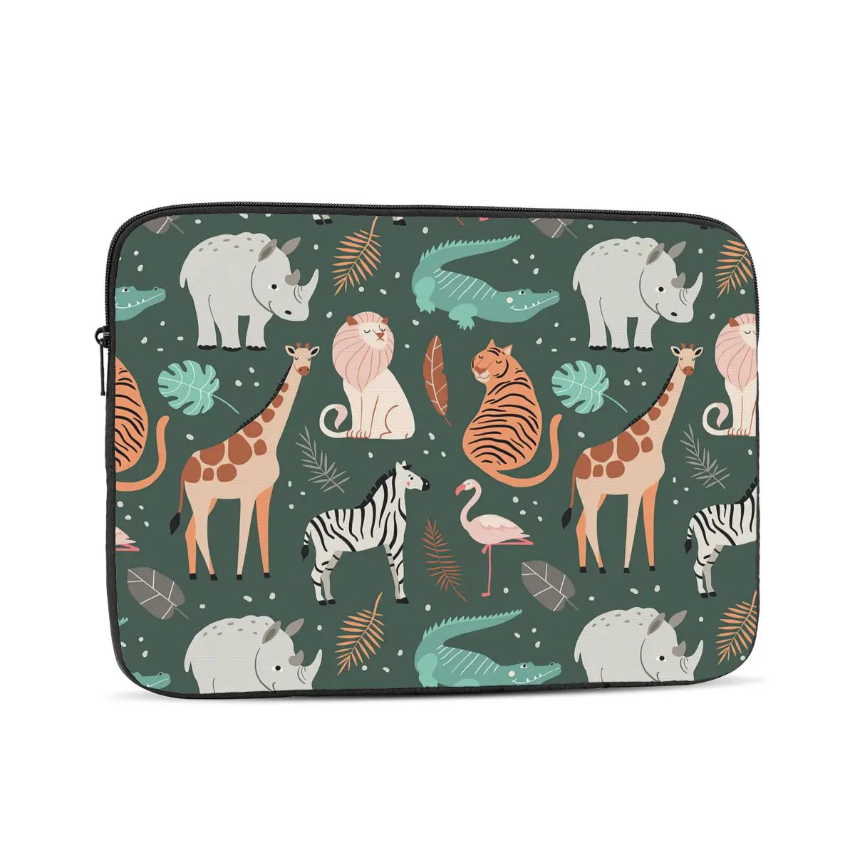 

Cute Animals Seamless Pattern Computer ipad Laptop Cover Case Laptop Sleeve Bag Portable Cover Fundas Pouch