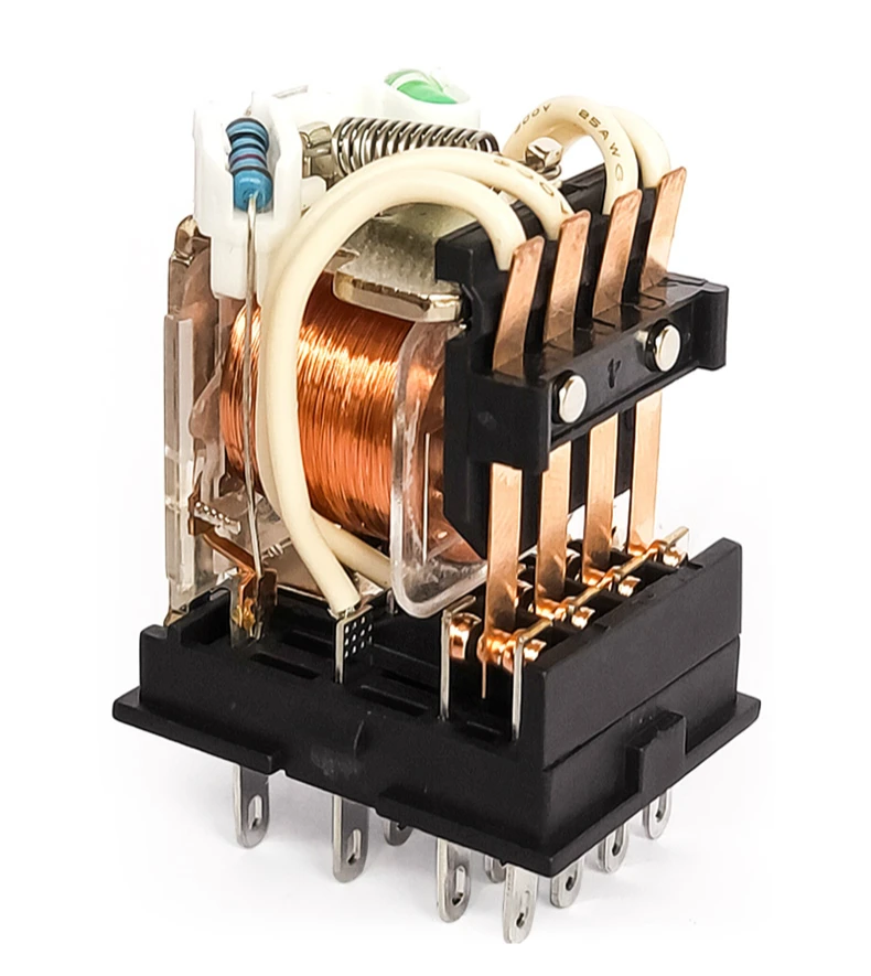 Intermediate Electromagnetic Relay HH52PL 8Pins 5A Silver Contact 12V 24V 36V 48V 110V 220V 380V