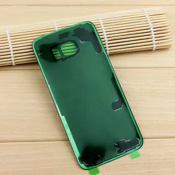 10 ks/sada skleněný zadní kryt baterie pro Samsung Galaxy S7 G930 G930F S7 Edge G935 G935 zadní skleněný kryt + lepidlo 8 nejlepší prodej Zadní sklo na Samsung S7 Edge - №1