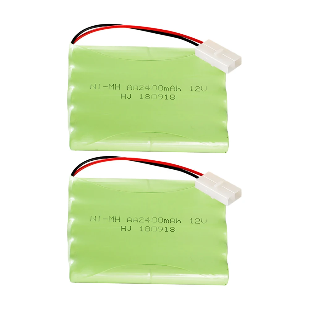 1/2/3/4/5 Pc/Veel 12V 2400Mah Ni-Mh Batterij Voor Rc Speelgoed Auto tanks Treinen Robot Boot Gun Ni-Mh Aa 200Mah 12V Oplaadbare Batterij