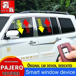 For Mitsubishi Pajero V97 V93 V73 Accessories Modification Window Controller Driving Lock Door Safety Anti-Theft System Device