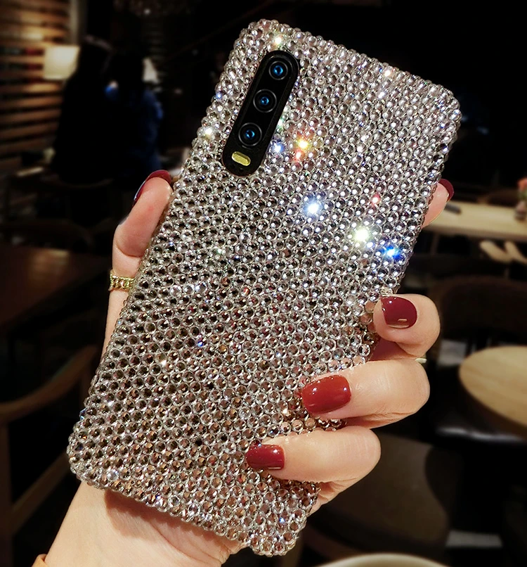 For Samsung Galaxy A73 A53 A33 A23 A13 A14 A24 A34 A54 A04 A04E A51 A71 A10 A20 A30 A50 A70 A21 A31 Full Diamond Rhinestone case